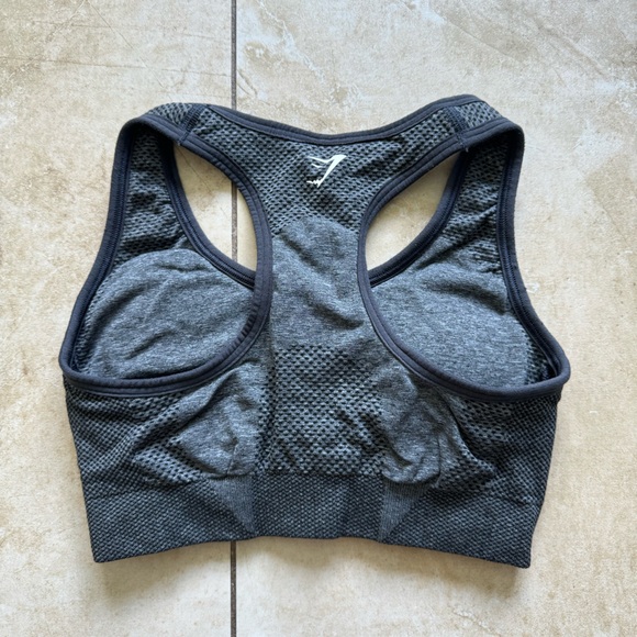 Vital Seamless 2.0 Sports Bra - Charcoal Marl - Picture 3 of 3